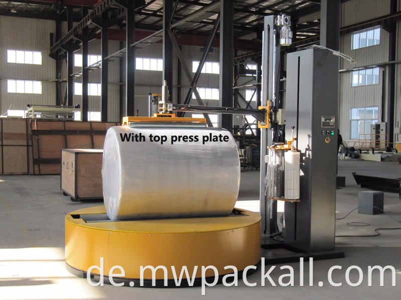 Großhandel Rollenverpackungsmaschine / Papierrollenverpackung / zylindrische Stretchfolienverpackungsmaschine für die Papierfabrik